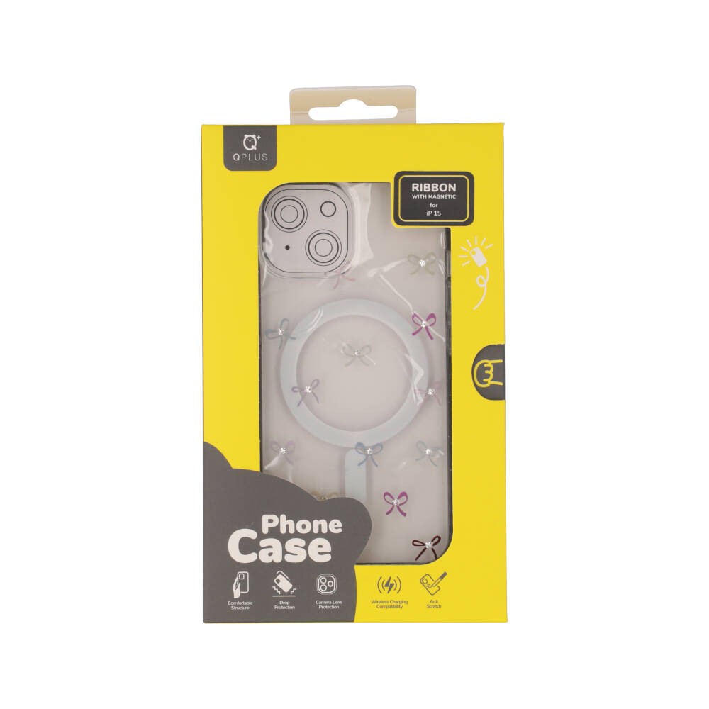 เคส QPLUS iPhone 15 Ribbon with Magnetic