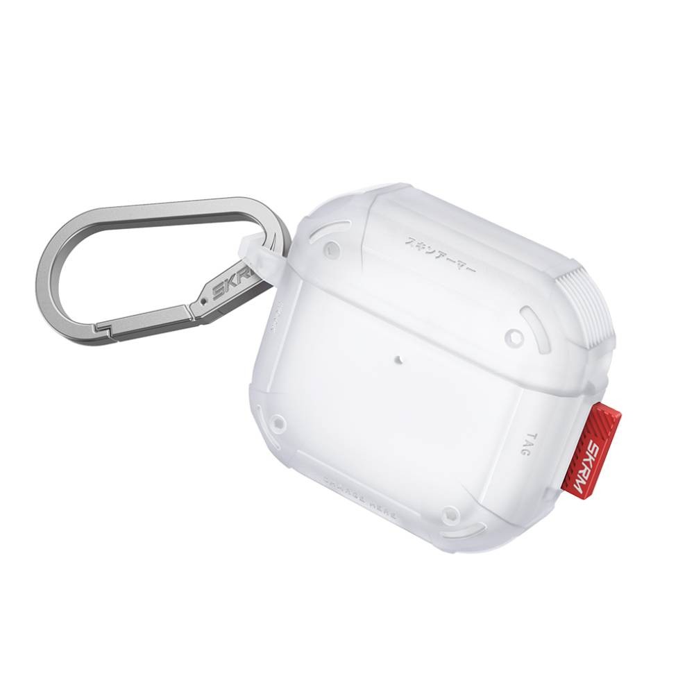 เคส Skinarma AirPods 4 MECHA CE Frost