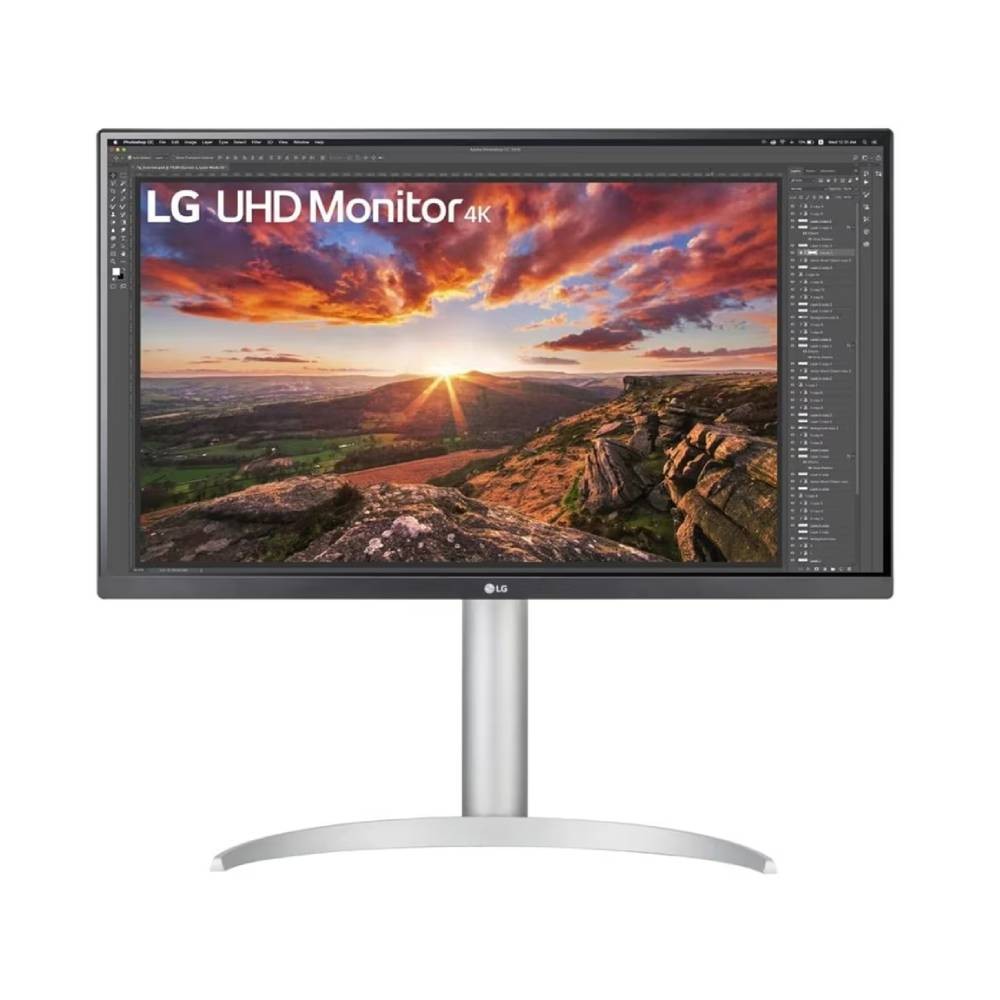 จอมอนิเตอร์ LG 27UP850K-W.ATM (IPS 4K 60Hz USB-C 90W)