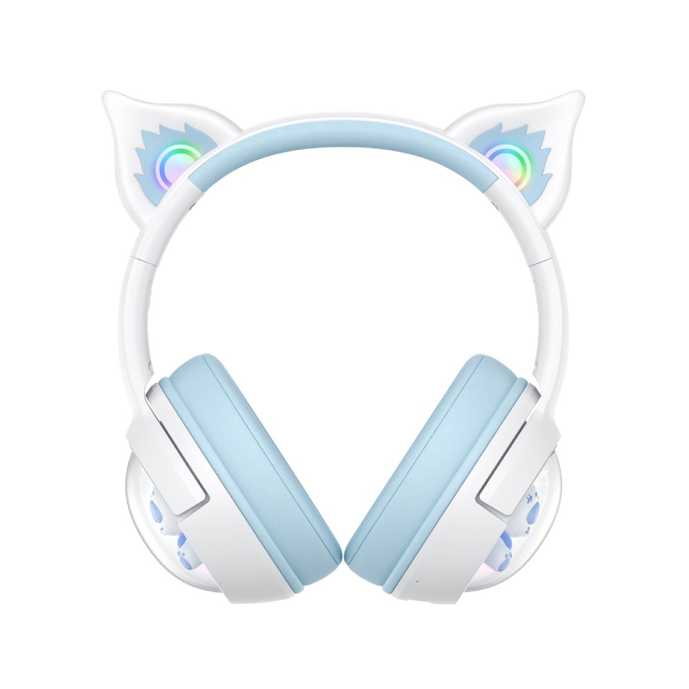 หูฟังเกมมิ่ง Onikuma KUKU Rabbit Tri-Mode White/Blue