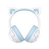หูฟังเกมมิ่ง Onikuma KUKU Rabbit Tri-Mode White/Blue