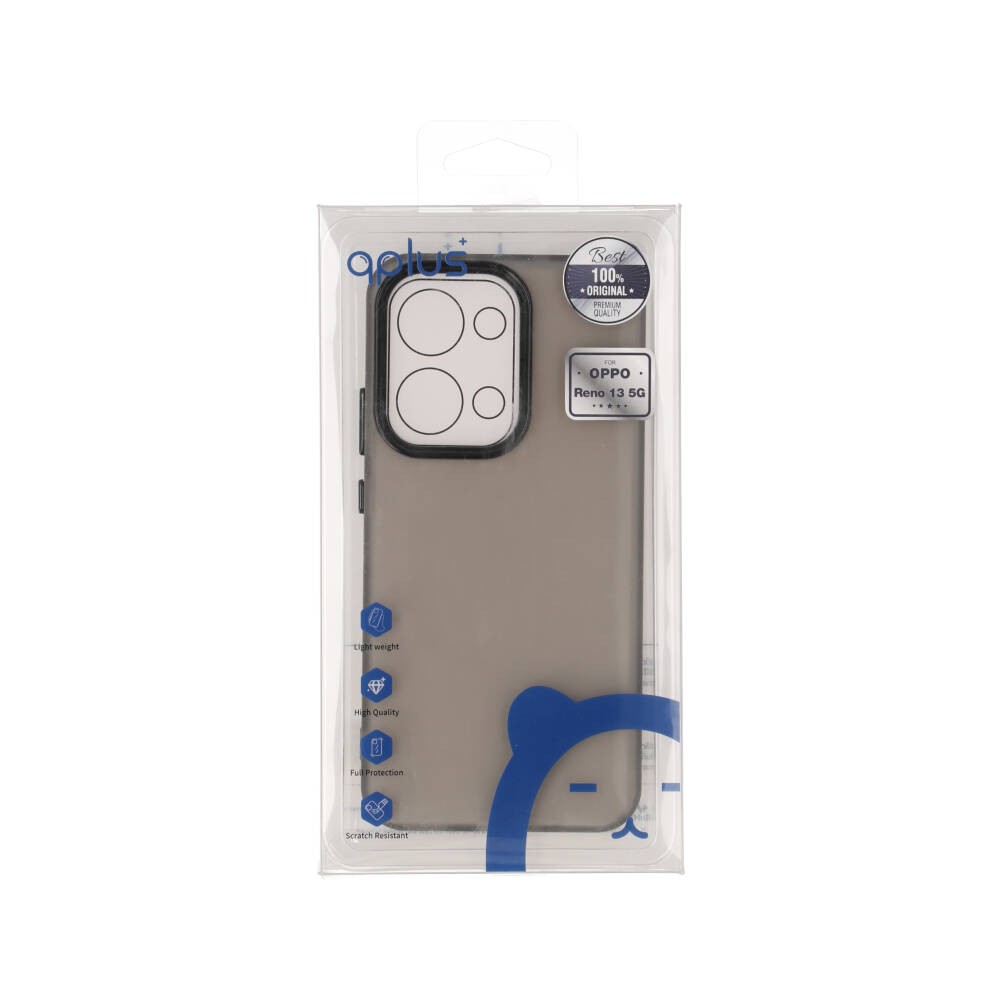 เคส QPLUS OPPO Reno 13 (5G) Black /Transparent