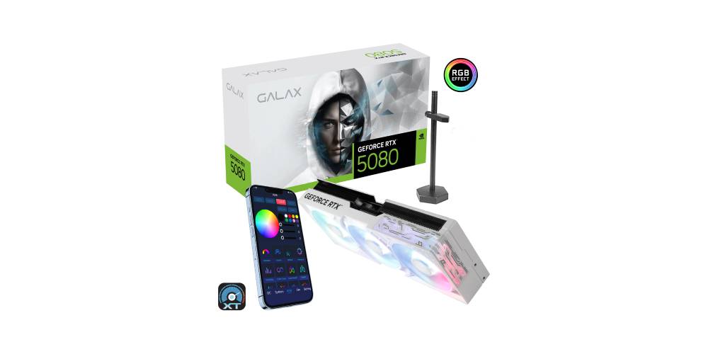 การ์ดจอ GALAX GeForce RTX 5080 1-Click OC