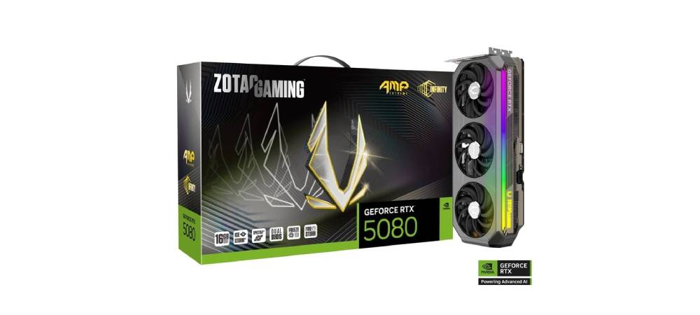 ZOTAC GAMING GeForce RTX 5080 SOLID OC（ZOTAC GAMING GeForce RTX 