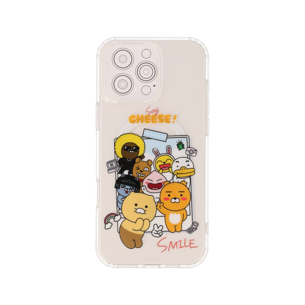 QPLUS x KAKAO Friends เคส iPhone 16 Pro Max Say Cheese Smile