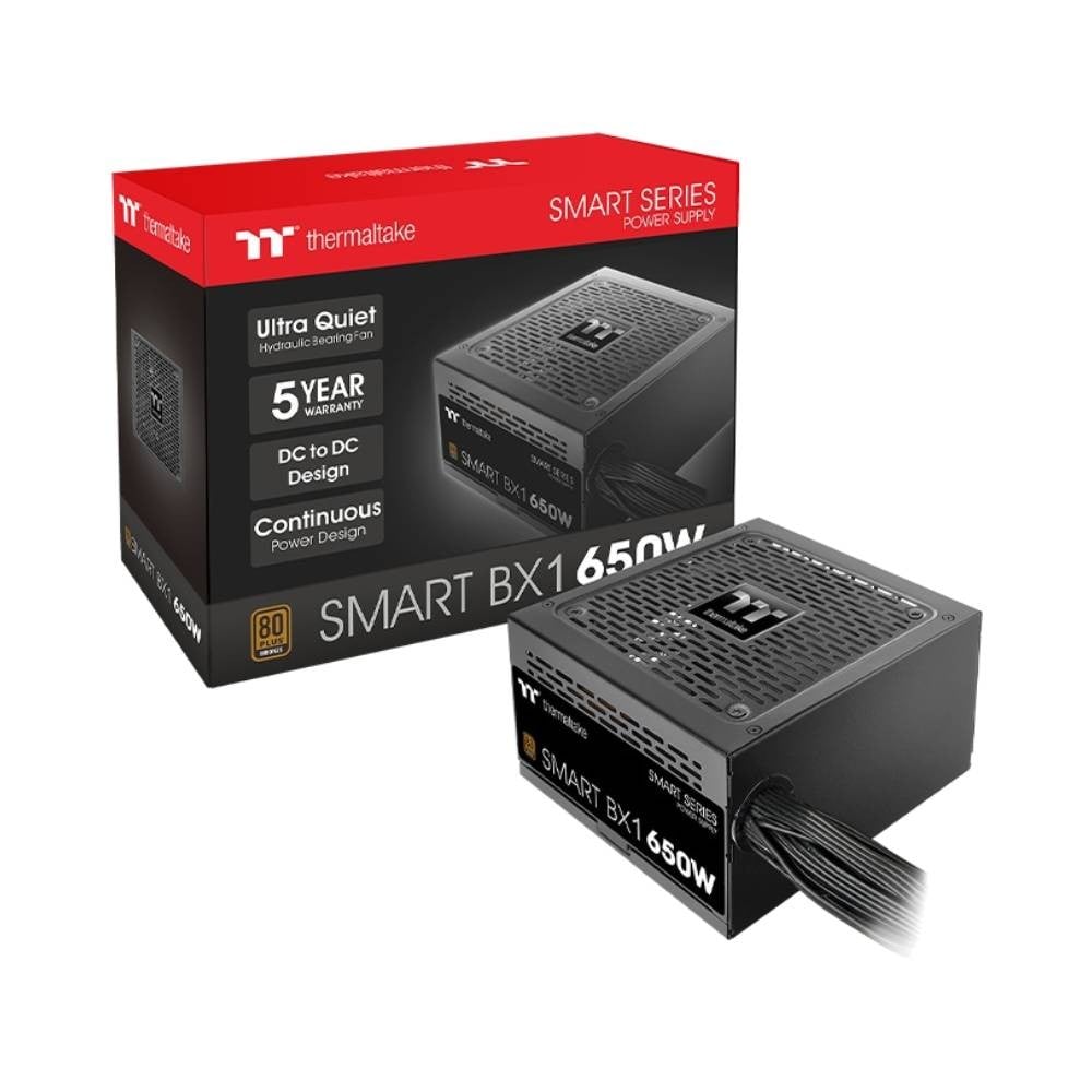 พาวเวอร์ซัพพลาย THERMALTAKE Smart BX1 650W Bronze (DC to DC Version)
