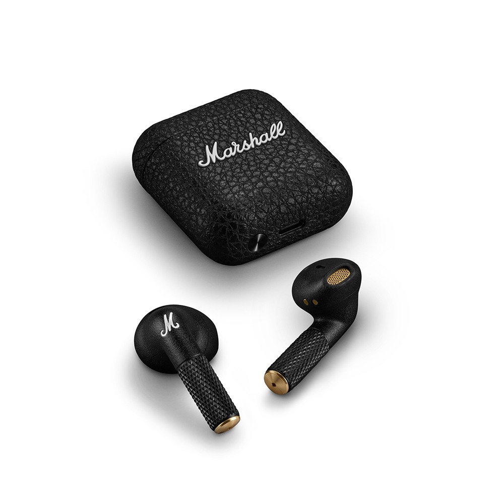 ลำโพง Marshall Willen II Black and Brass + หูฟัง Marshall Minor IV Black (Bundle Pack)