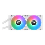 ชุดระบายความร้อนซีพียู THERMALTAKE TH240 V2 ARGB Sync AIO CPU Liquid Cooler Snow