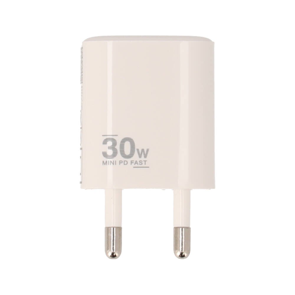 อะแดปเตอร์ Blue Box Wall USB Charger 1 USB-A / 1 USB-C (PD30W) White (BB-WC04) (TISI)