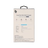 อะแดปเตอร์ Blue Box Wall USB Charger 1 USB-A / 1 USB-C (PD30W) White (BB-WC04) (TISI)