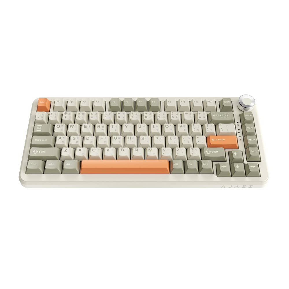 คีย์บอร์ดเกมมิ่ง Ajazz AK820 Max Plus Retro