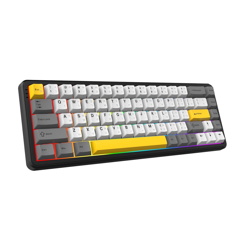 คีย์บอร์ดเกมมิ่ง Ajazz AK680 MAX HE HIFI Starry Night