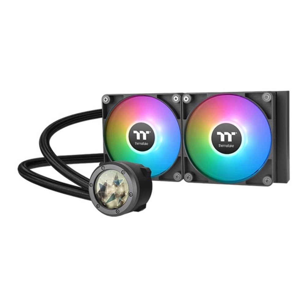 ชุดระบายความร้อนซีพียู THERMALTAKE TH240 V2 Ultra ARGB AIO CPU Liquid Cooler Black