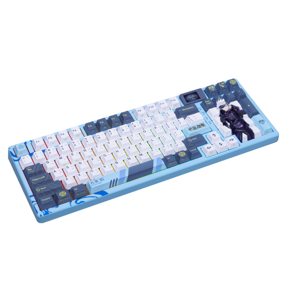 EGA x JUJUTSU KAISEN คีย์บอร์ดเกมมิ่ง STR-K1 SATORU (Color TFT) (LinearSW)