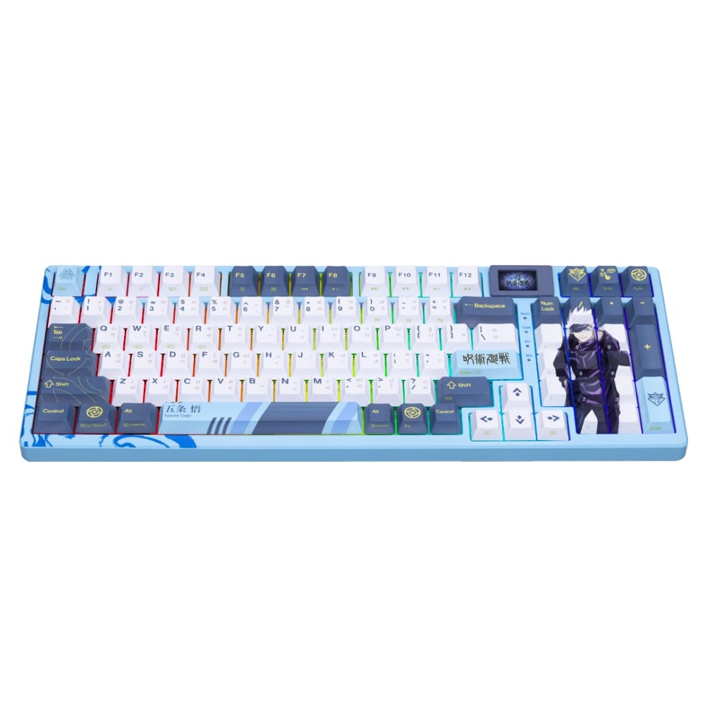 คีย์บอร์ดเกมมิ่ง EGA STR-K1 SATORU (Color TFT) (JJK-TactileSW)