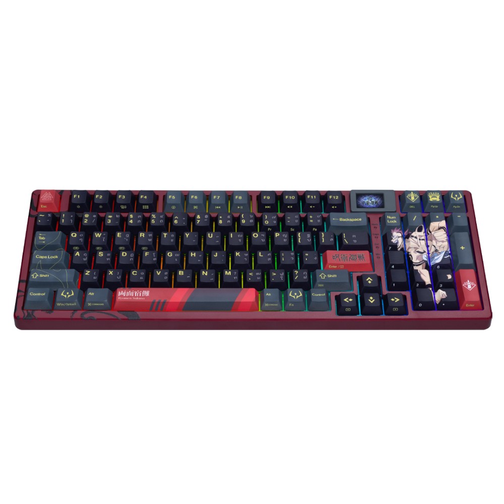 คีย์บอร์ดเกมมิ่ง EGA SKN-K1 SUKUNA (Color TFT) (JJK-LinearSW)