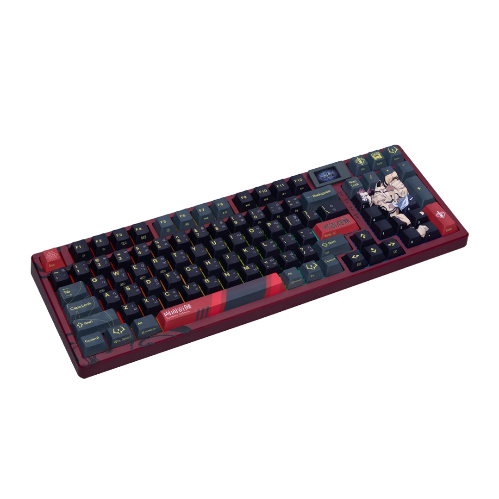 คีย์บอร์ดเกมมิ่ง EGA SKN-K1 SUKUNA (Color TFT) (JJK-LinearSW)