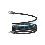 สายชาร์จ ALPHA.X USB-C to USB-C Magnetic Cable 60W 1M. Black (ALU-CC14)