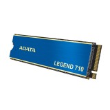 การ์ดเอสเอสดี ADATA 256GB Legend 710 SSD M.2 R2100MB/s W1000MB/s - 3Year (ADT-LEG-710-256GCS)