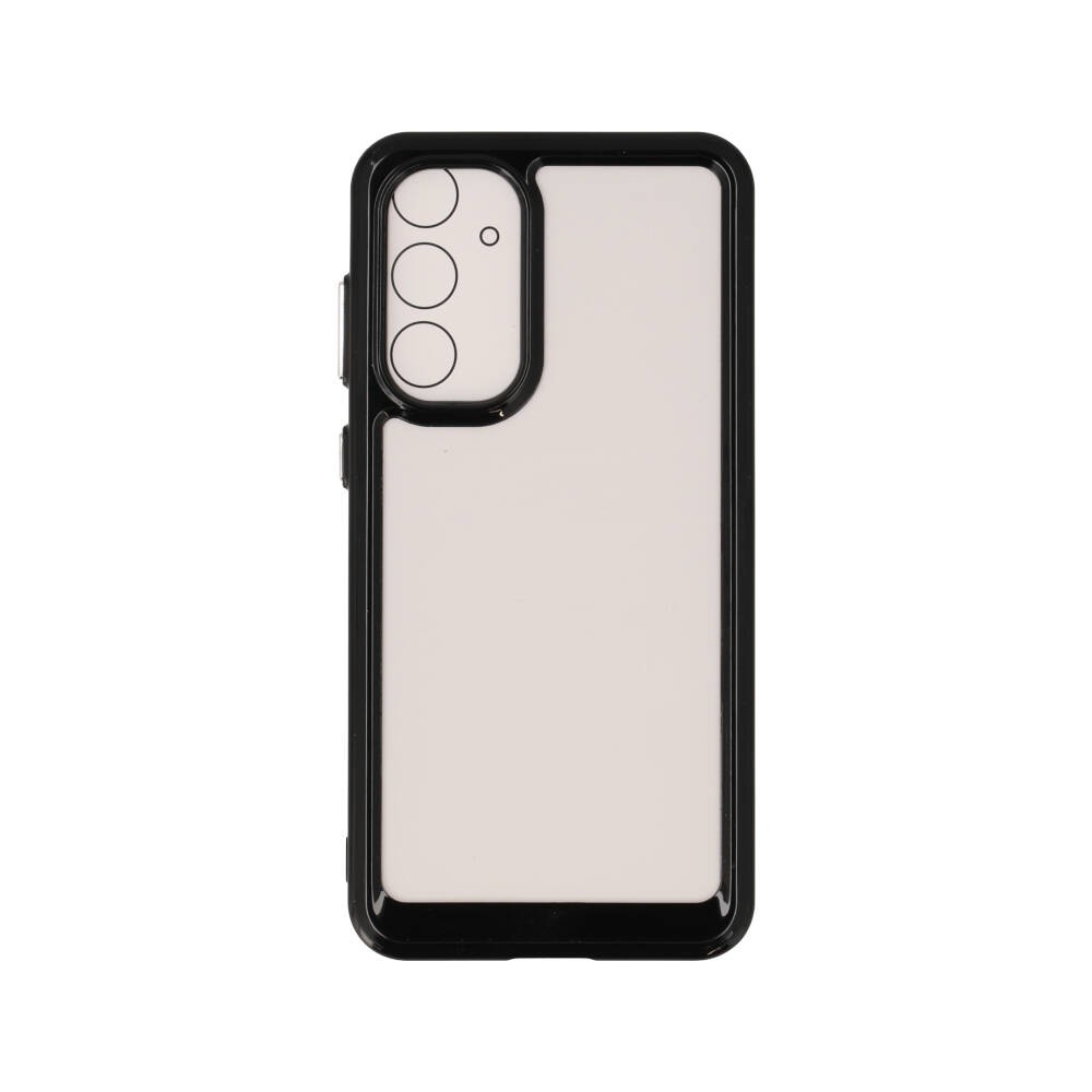 QPLUS เคส Samsung A36 5G Black/Transparent