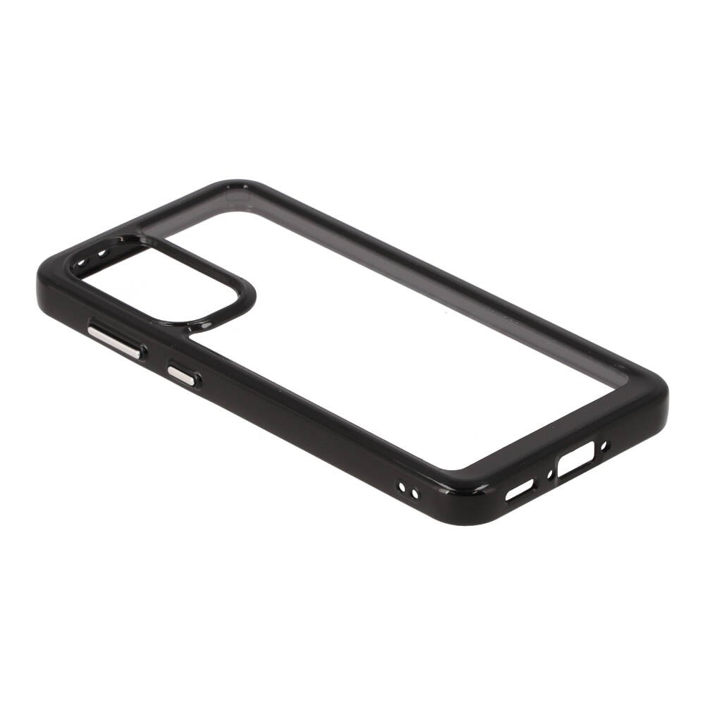 QPLUS เคส Samsung A36 5G Black/Transparent