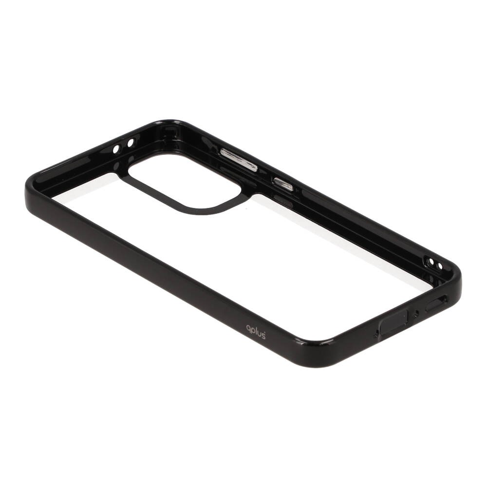 QPLUS เคส Samsung A36 5G Black/Transparent