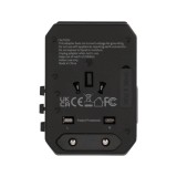 หัวแปลงปลั๊กไฟ Mcdodo Universal Travel Adapter (UK/US/EU/AU) 33W 1C+2A+1AC