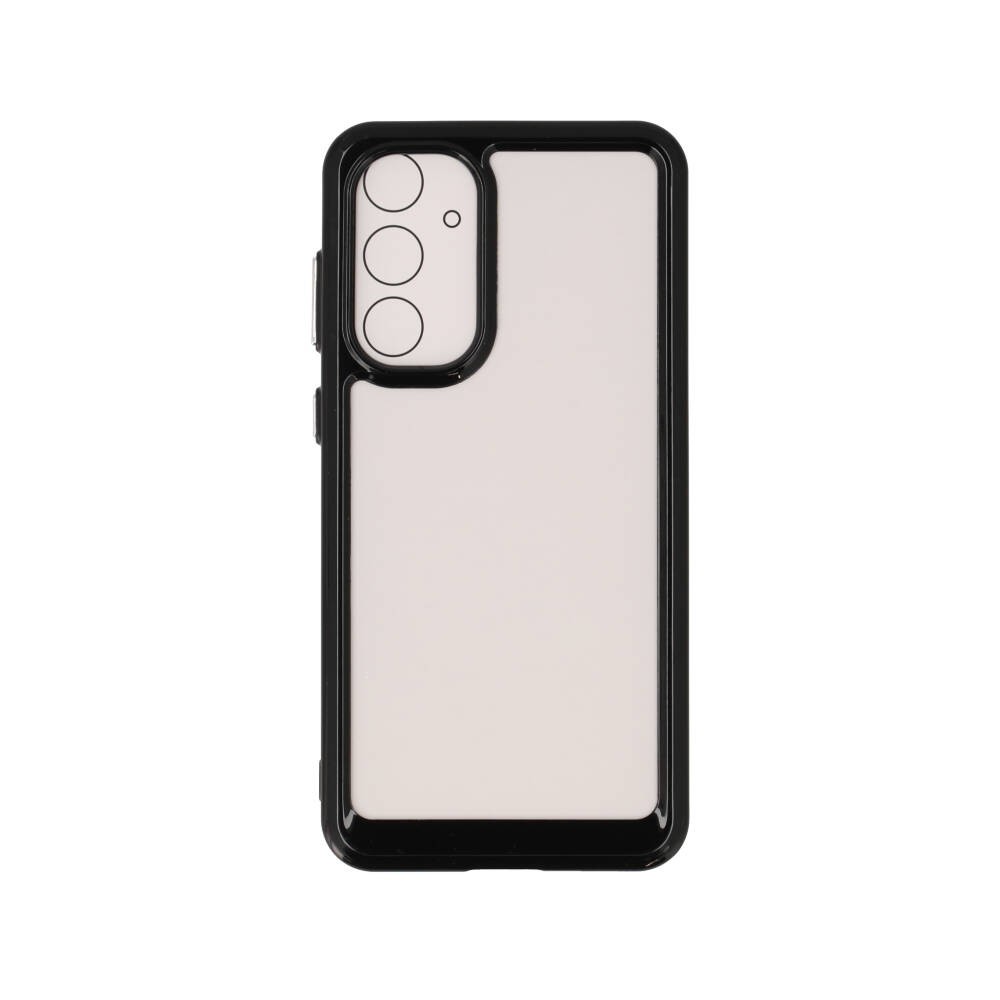 QPLUS เคส Samsung A56 5G Black/Transparent