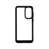 QPLUS เคส Samsung A56 5G Black/Transparent