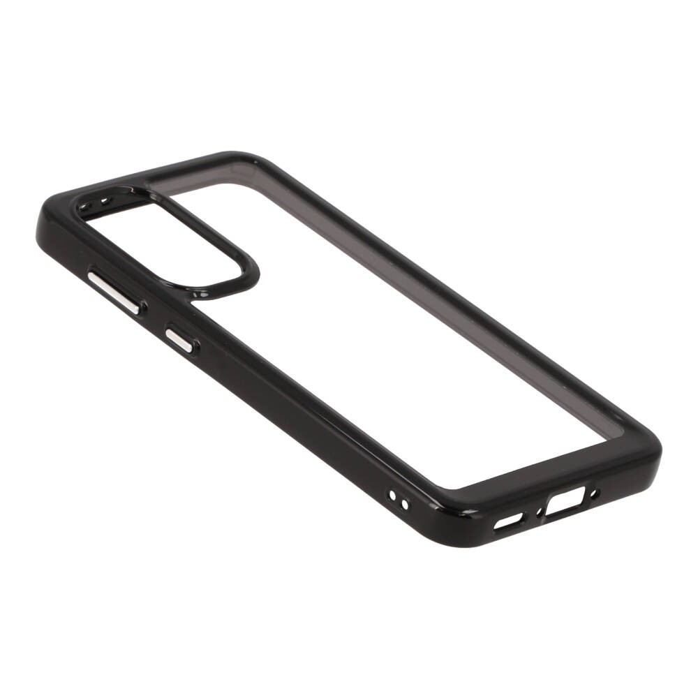 QPLUS เคส Samsung A56 5G Black/Transparent