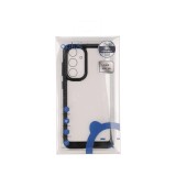 QPLUS เคส Samsung A56 5G Black/Transparent