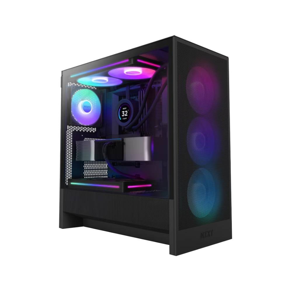 เคสคอมพิวเตอร์ NZXT H5 Flow RGB Black (CC-H52FB-R1)