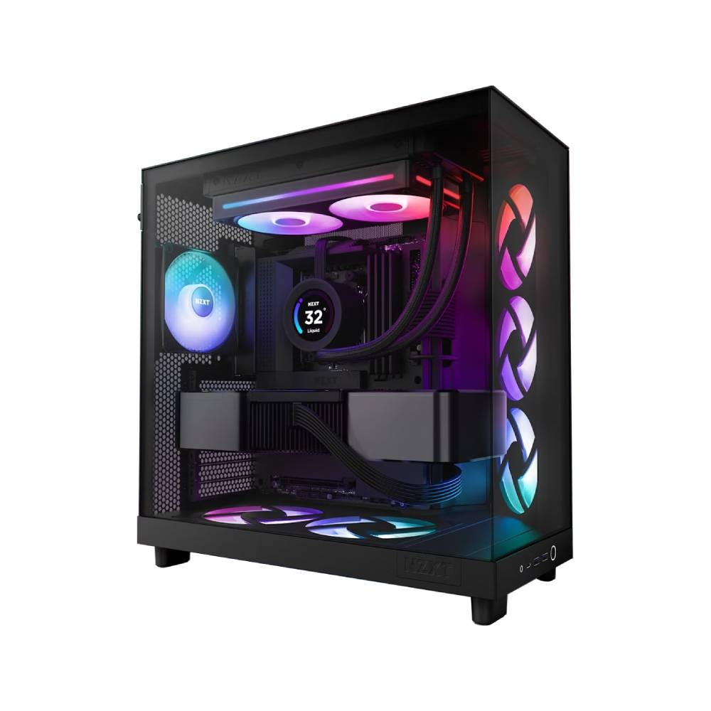 พัดลมคอม NZXT F240 RGB CORE Black (RF-U24HF-B1)