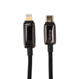 สายชาร์จ Mcdodo USB-C to Lightning Cable 36W Breathing Light LED Display & Data Sync 1.2M Black (CA-6670)
