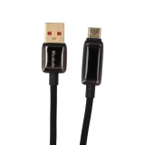 สายชาร์จ Mcdodo USB-A to USB-C Cable 6A Breathing Light LED Display & Data Sync 1.2M Black (CA-6650)