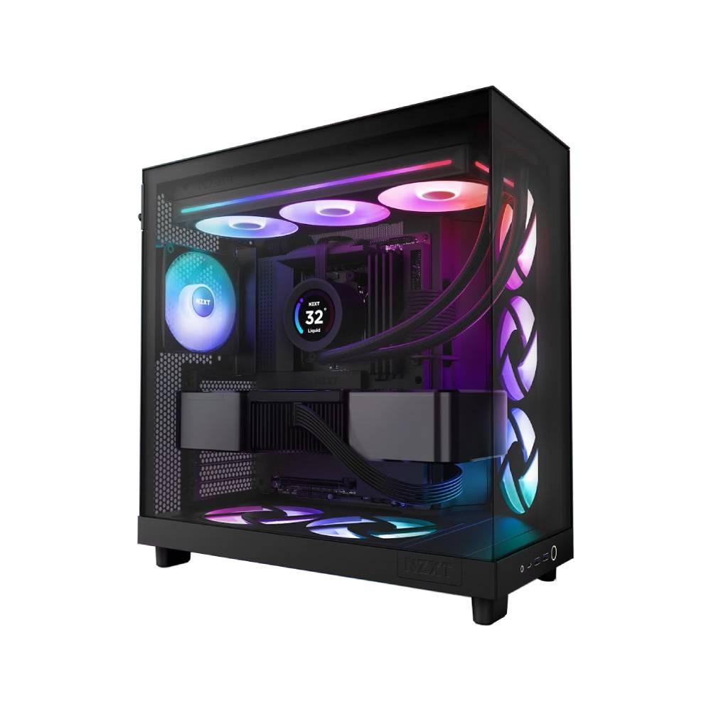 พัดลมคอม NZXT F360 RGB CORE Black (RF-U36HF-B1)