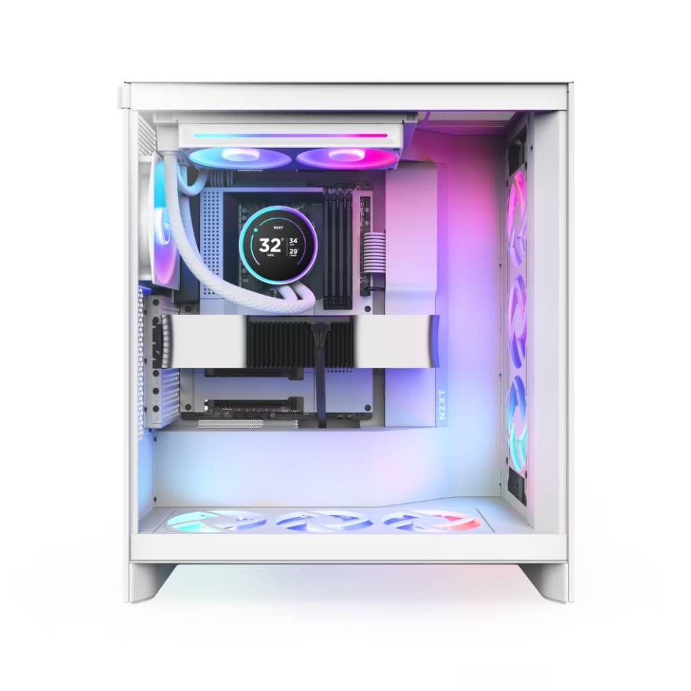 ชุดระบายความร้อนซีพียู NZXT KRAKEN Elite V2 240 RGB White (RL-KR24E-W2)