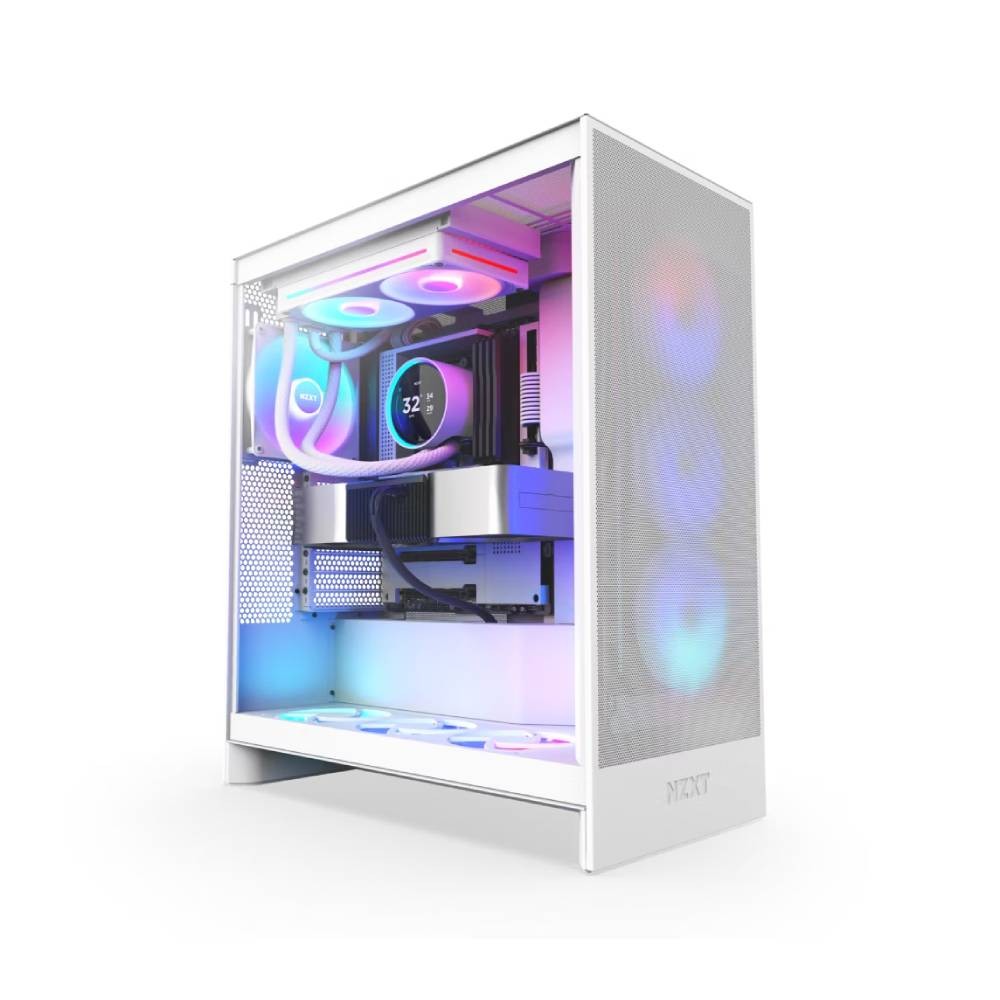 ชุดระบายความร้อนซีพียู NZXT KRAKEN Elite V2 240 RGB White (RL-KR24E-W2)