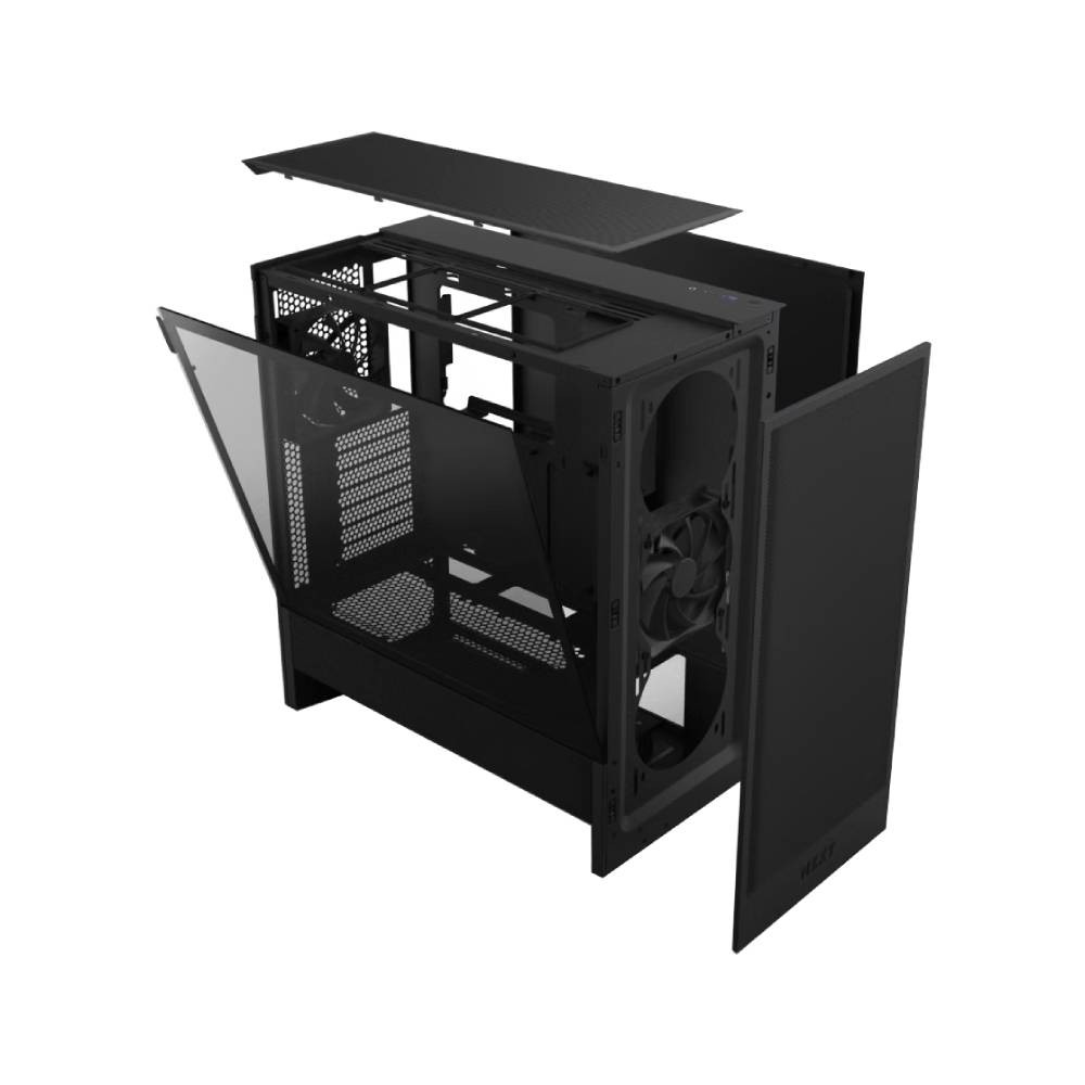 เคสคอมพิวเตอร์ NZXT H5 Flow 2024 Black (CC-H52FB-01)