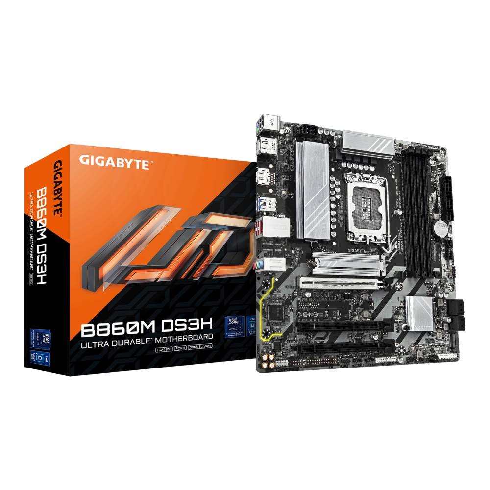 เมนบอร์ด Gigabyte B860M DS3H (rev.1.0) DDR5 LGA1851