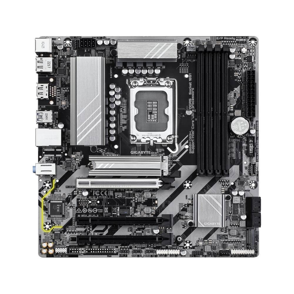 เมนบอร์ด Gigabyte B860M DS3H (rev.1.0) DDR5 LGA1851