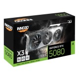 การ์ดจอ INNO3D GeForce RTX 5080 X3 16GB GDDR7 256-bit