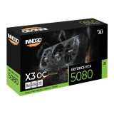 การ์ดจอ INNO3D GeForce RTX 5080 X3 OC 16GB GDDR7 256-bit