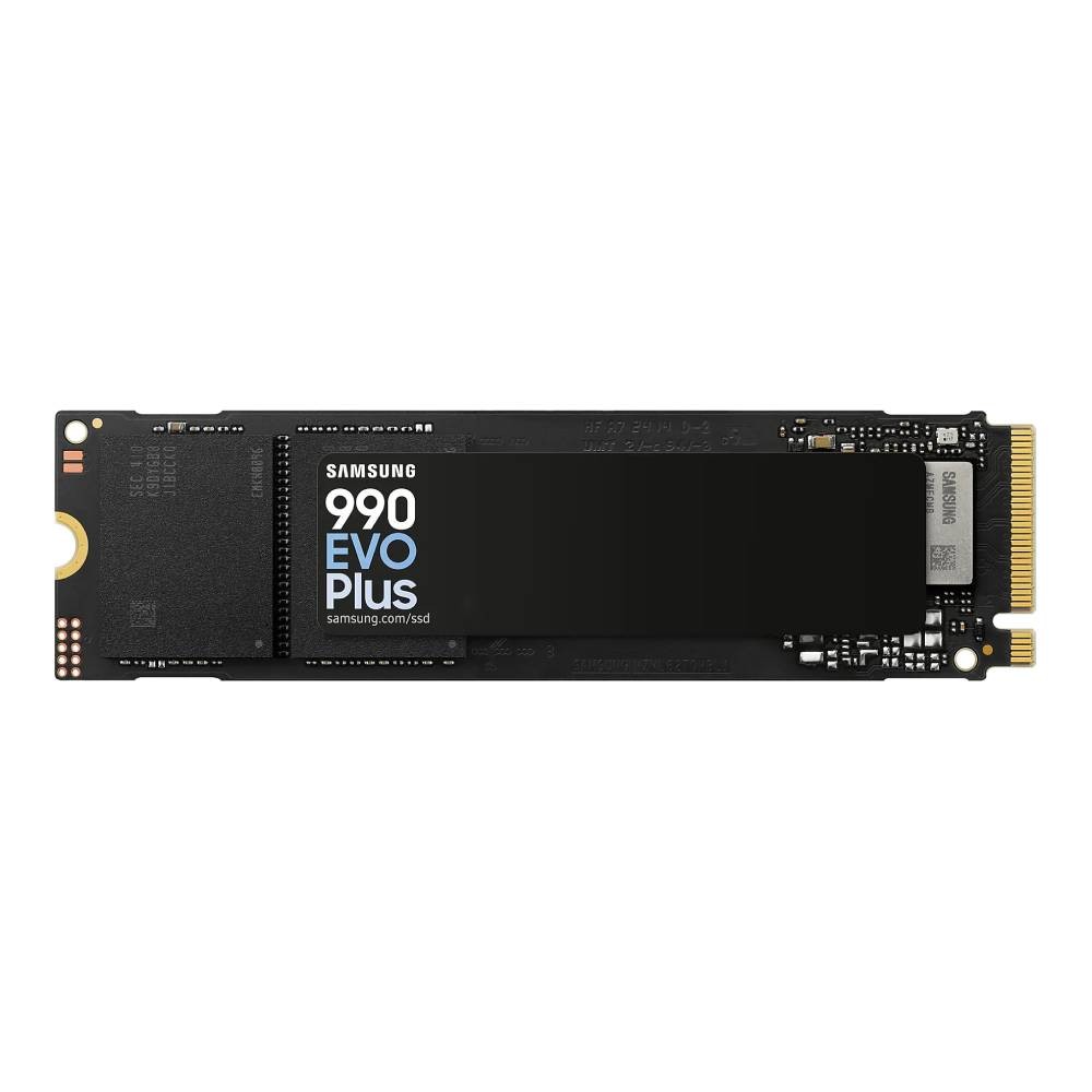 การ์ดเอสเอสดี Samsung 1TB 990 EVO Plus SSD M.2 PCIe 5.0 R7150MB/s R6300MB/s 5Y (MZ-V9S1T0BW)
