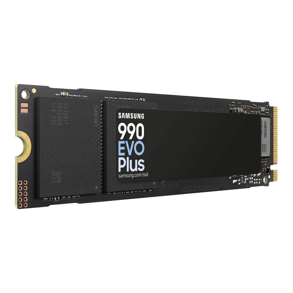 การ์ดเอสเอสดี Samsung 2TB 990 EVO Plus SSD M.2 PCIe 5.0 R7250MB/s R6300MB/s 5Y (MZ-V9S2T0BW)