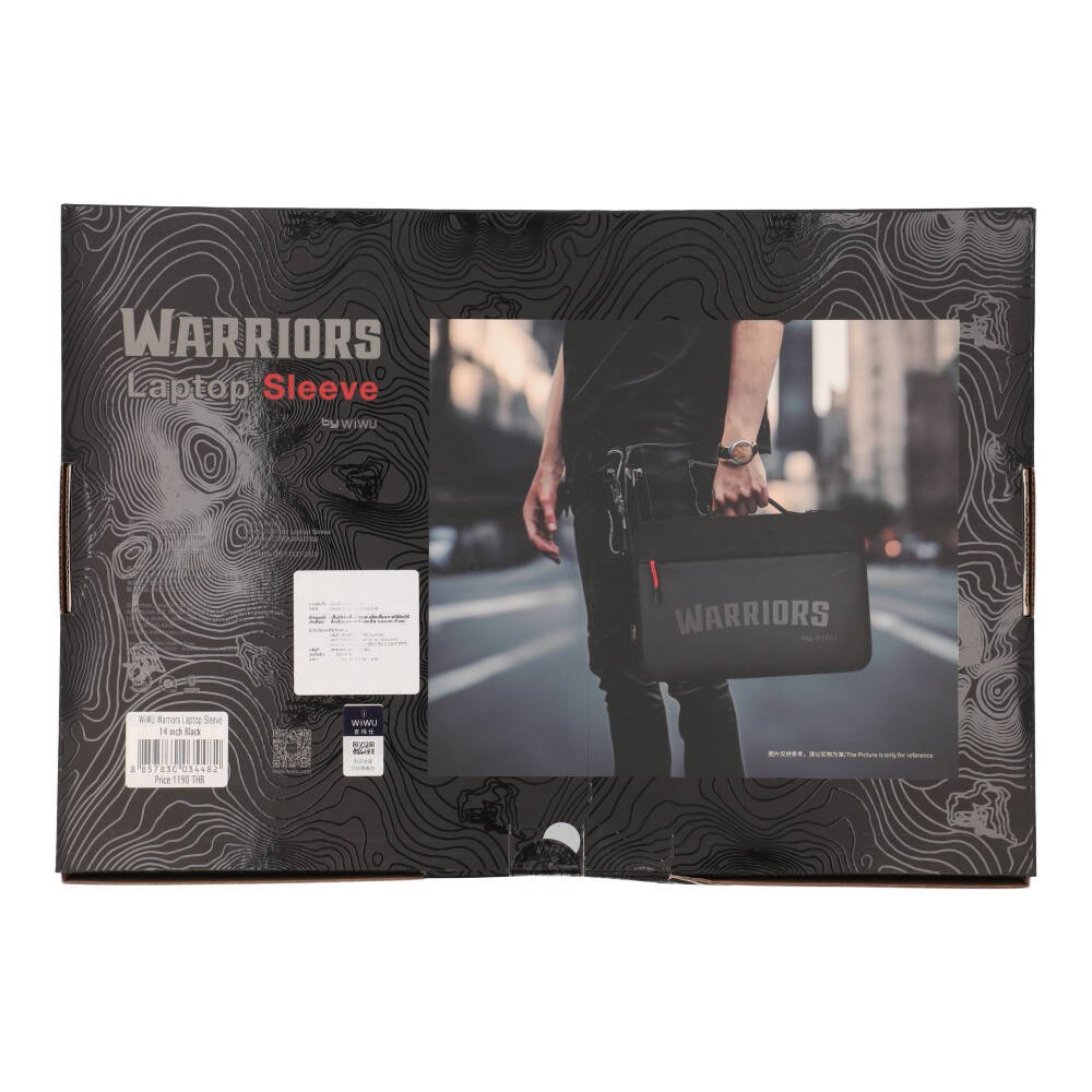 กระเป๋าใส่โน๊ตบุ๊ค WiWU Warriors Laptop Sleeve 14 inch Black