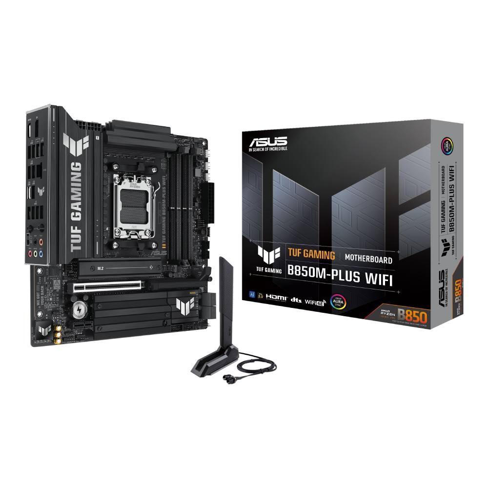 เมนบอร์ด ASUS TUF Gaming B850M-PLUS WIFI DDR5 AM5