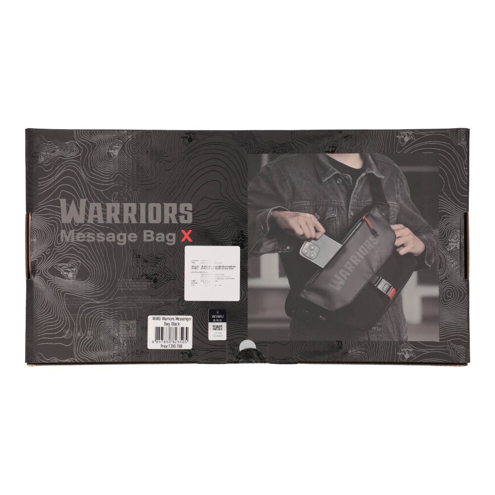 กระเป๋า WiWU Warriors Messenger Bag Black