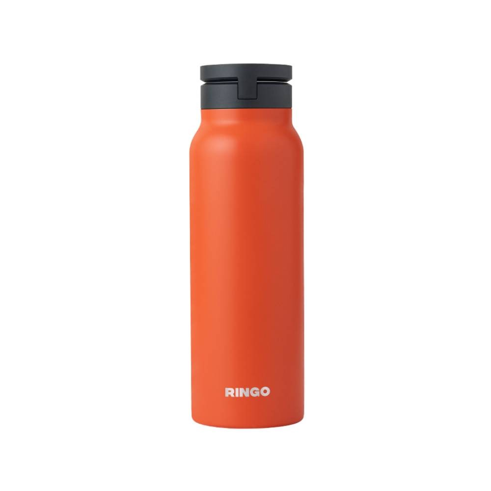 ขวดน้ำอัจฉริยะ Ringo Bottle with Magnetic Phone Mount Lid 710ml Orange