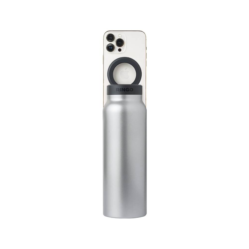 ขวดน้ำอัจฉริยะ Ringo Bottle with Magnetic Phone Mount Lid 710ml Stainless Steel